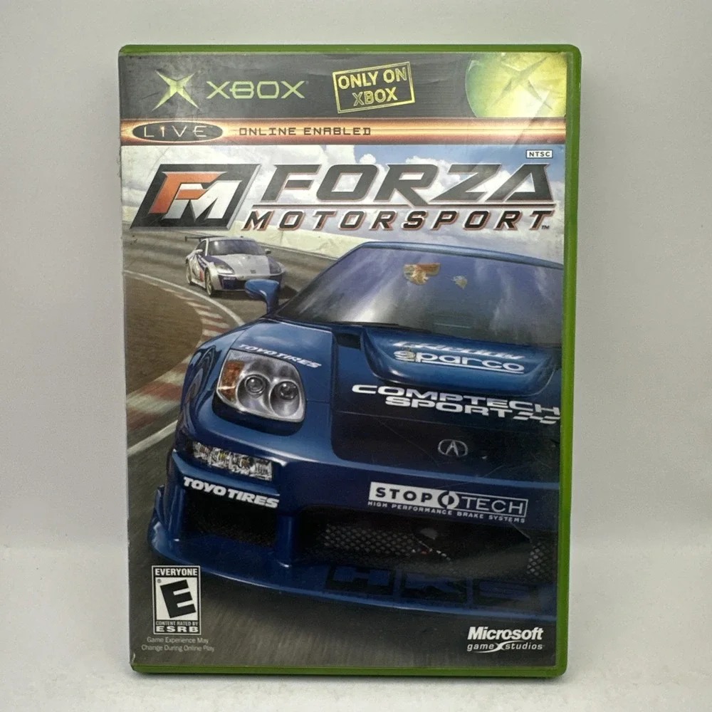 Forza Motorsport Microsoft XBOX OG Original Game & Case